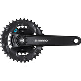 Shimano Fc-M315 Chainset 36/22 7/8-Speed Black 170 Mm For Boost Without Chainguard Cranks